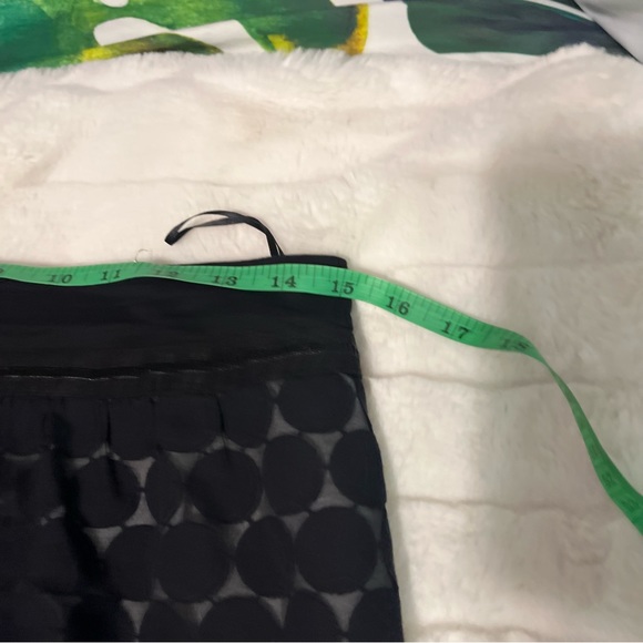 Oasis US Sz 8 Black Geometric Lined Preppy Dressy Party Date Night Mini Skirt - Picture 3 of 8